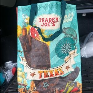 NWT Trader Joe's TEXAS State Themed Bag